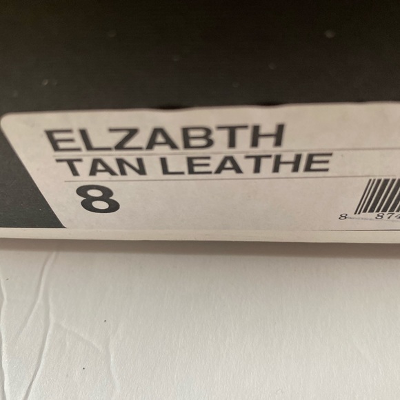 Shoemint Elizabeth Brown Leather/Lace up heel sz 8 - Picture 9 of 9